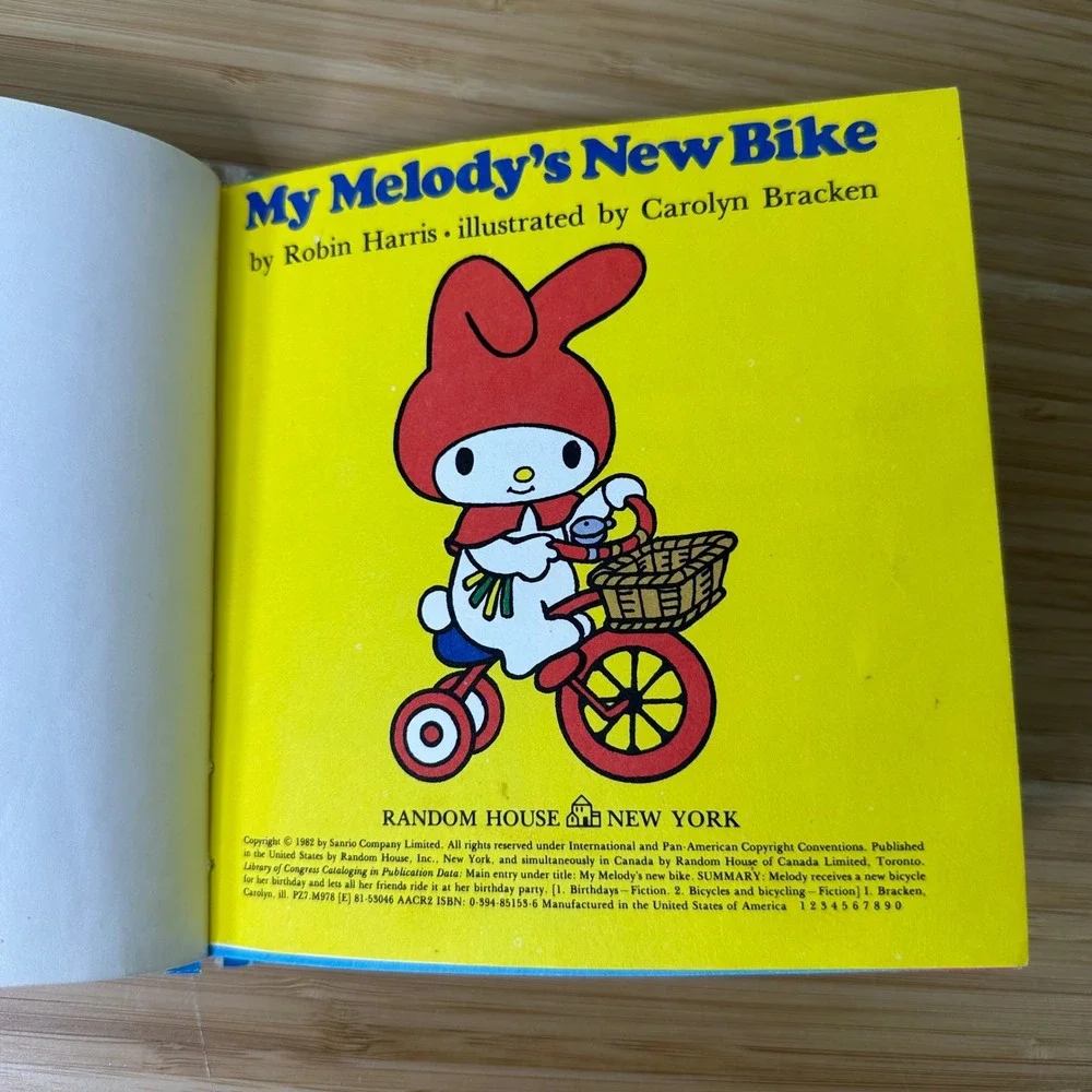 Vintage 1982 Sanrio Hello Kitty and‎ My Melody Board Books Lot READ
